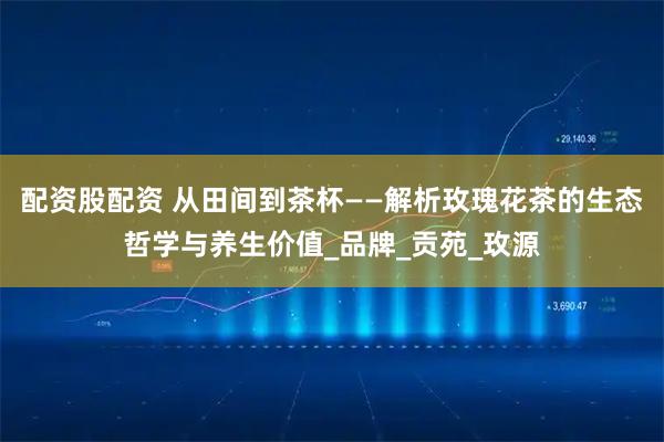 配资股配资 从田间到茶杯——解析玫瑰花茶的生态哲学与养生价值_品牌_贡苑_玫源